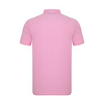 Carson Short Sleeve Polo Shirt // Pink (3XL)