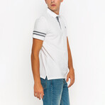 Owen Short Sleeve Polo Shirt // White (L)