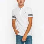 Owen Short Sleeve Polo Shirt // White (S)