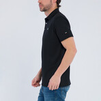 Jason Short Sleeve Polo Shirt // Black (3XL)