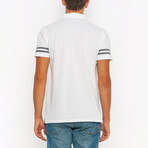 Owen Short Sleeve Polo Shirt // White (L)