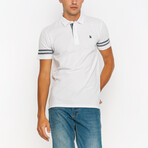 Owen Short Sleeve Polo Shirt // White (L)