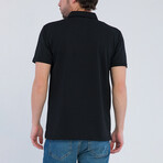 Jason Short Sleeve Polo Shirt // Black (2XL)