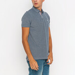 Jackson Short Sleeve Polo Shirt // Navy (2XL)