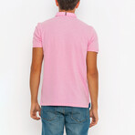 Conner Short Sleeve Polo Shirt // Pink (3XL)