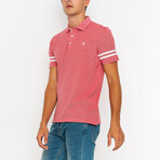 Logan Short Sleeve Polo Shirt // Bordeaux (S)