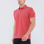 Jonah Short Sleeve Polo Shirt // Red (3XL)