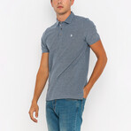 Jackson Short Sleeve Polo Shirt // Navy (3XL)