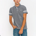 Aaron Short Sleeve Polo Shirt // Gray (XL)
