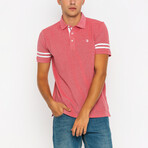 Logan Short Sleeve Polo Shirt // Bordeaux (S)