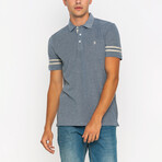 Luis Short Sleeve Polo Shirt // Navy (XL)