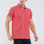 Jonah Short Sleeve Polo Shirt // Red (XL)