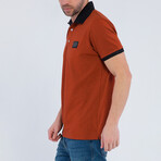 Nathan Short Sleeve Polo Shirt // Brick (S)