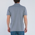 Damian Short Sleeve Polo Shirt // Gray (S)