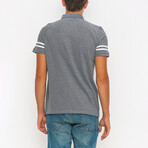 Aaron Short Sleeve Polo Shirt // Gray (2XL)