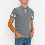 Aaron Short Sleeve Polo Shirt // Gray (M)