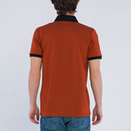 Nathan Short Sleeve Polo Shirt // Brick (L)