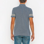 Luis Short Sleeve Polo Shirt // Navy (3XL)