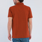 Jared Short Sleeve Polo Shirt // Brick (3XL)