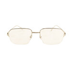 Men's CT0114O-002 Rectangular Eyeglasses // Silver