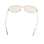 Men's CT0114O-002 Rectangular Eyeglasses // Silver