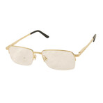 Men's CT0168O-001 Rectangular Eyeglasses // Gold