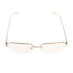 Men's CT0114O-002 Rectangular Eyeglasses // Silver