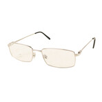 Men's CT0055O-006 Rectangular Eyeglasses // Silver