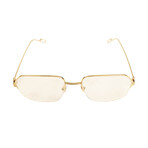 Men's CT0114O-001 Rectangular Eyeglasses // Gold