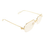 Men's CT0114O-001 Rectangular Eyeglasses // Gold