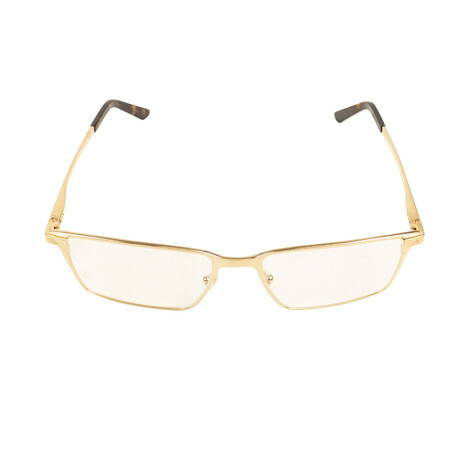 Men's CT0202O-002 Rectangular Eyeglasses // Gold