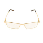 Men's CT0202O-002 Rectangular Eyeglasses // Gold