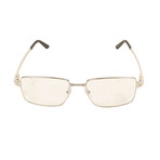 Men's CT0203O-002 Rectangular Eyeglasses // Silver