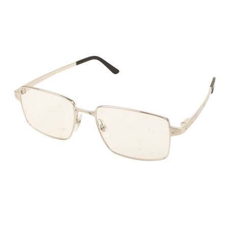 Men's CT0203O-002 Rectangular Eyeglasses // Silver