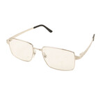 Men's CT0203O-002 Rectangular Eyeglasses // Silver