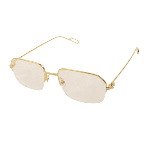 Men's CT0114O-001 Rectangular Eyeglasses // Gold