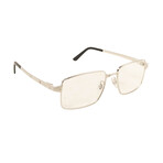 Men's CT0203O-002 Rectangular Eyeglasses // Silver