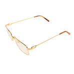 Men's CT0055O-002 Rectangular Eyeglasses // Gold