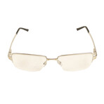 Men's CT0041O-004 Rectangular Eyeglasses // Silver + Black