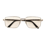 Men's CT0203O-002 Rectangular Eyeglasses // Silver