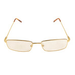 Men's CT0055O-002 Rectangular Eyeglasses // Gold