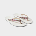 Flip-Flop // Satin Stampa Fantasia (Euro: 40)