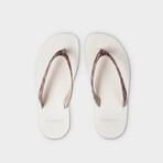 Flip-Flop // Satin Stampa Fantasia (Euro: 40)