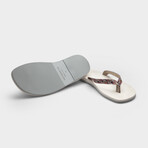 Flip-Flop // Satin Stampa Fantasia (Euro: 40)