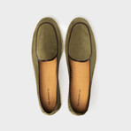 Loafer Espadrilles // Olive Suede (Euro: 44)