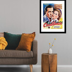 Casablanca Vintage Movie Poster