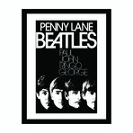 The Beatles Penny Lane Vintage Poster