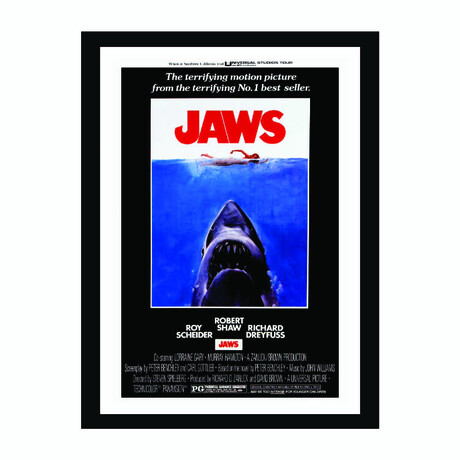 Jaws Vintage Movie Poster