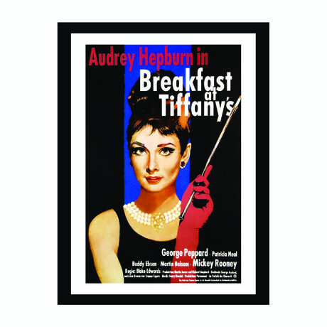 Breakfast at Tiffany's Vintage Movie Poster