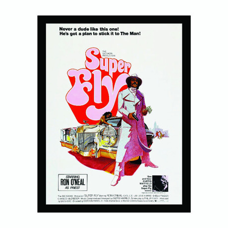 Super Fly Vintage Movie Poster